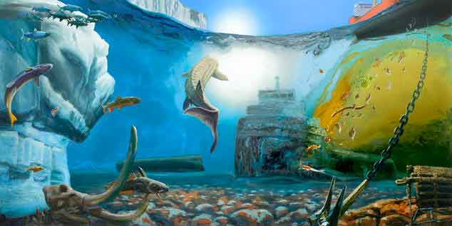 نمایشگاه آثار چند وجهی هنرمند ساکن نیویورک، الکسیس راکمن در آمریکا