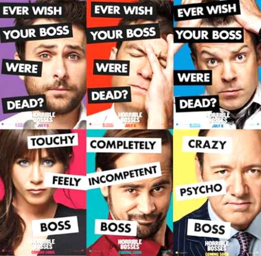 سری دوم پوسترهای فیلم رئسای ترسناک Horrible Bosses رونمایی شد